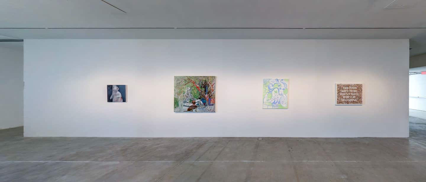 2016 RBC Painting Competition install at The Power Plant